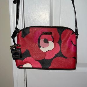Authentic Kate Spade Floral Cross Body Purse